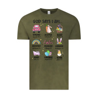 Vintage Olive christian easter Vintage Tee - MaliasSmallBusiness