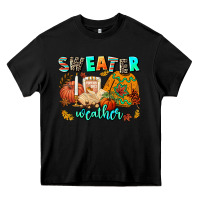 Black pumpkın Spıce Heavy Core Tee - AdoDesignShop