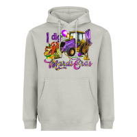 Moon Dust I dig Mardi Gras Heavyweight Hoodie - HowdyJamesFarm
