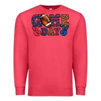 Cardinal Game day red and blue Premium Sweatshirt - HowdyJamesFarm