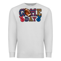 Dove Grey Game day red and blue Premium Sweatshirt - HowdyJamesFarm