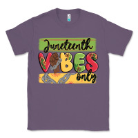 Lavender juneteenth vibes only Classic Tee - MaliasSmallBusiness