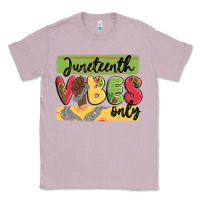 Lilac juneteenth vibes only Classic Tee - MaliasSmallBusiness