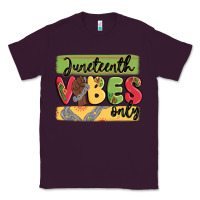 Plum juneteenth vibes only Classic Tee - MaliasSmallBusiness