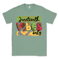 Sage juneteenth vibes only Classic Tee - MaliasSmallBusiness