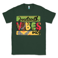 Sports Green juneteenth vibes only Classic Tee - MaliasSmallBusiness