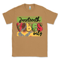 Toasted Coconut juneteenth vibes only Classic Tee - MaliasSmallBusiness