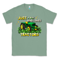 Sage just a boy who loves tractors Classic Tee - JahusDesignShop