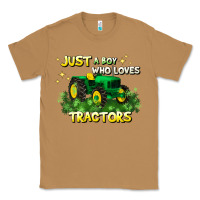 Toasted Coconut just a boy who loves tractors Classic Tee - JahusDesignShop