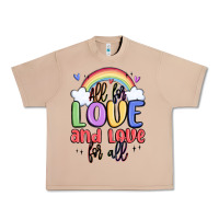 Burro all for love and love for all Urban Heavy Tee - MaliasSmallBusiness