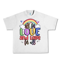 Lunar Rock all for love and love for all Urban Heavy Tee - MaliasSmallBusiness