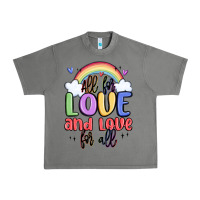 Tornado all for love and love for all Urban Heavy Tee - MaliasSmallBusiness