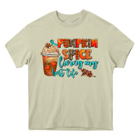 Mossy pumpkin spice living my best life Heavy Core Tee - AdoDesignShop