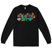 Black graduation squad Long Sleeve Tee - NancyCooperArtShop