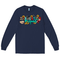 Navy graduation squad Long Sleeve Tee - NancyCooperArtShop