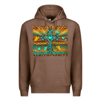 Chestnut western cross Premium Hoodie - TumblerDesignByShophia