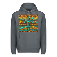 Rock western cross Premium Hoodie - TumblerDesignByShophia