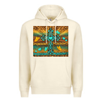 Sandshell western cross Premium Hoodie - TumblerDesignByShophia