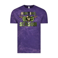Cloud Purple hunting season Vintage Tee - MaliasSmallBusiness