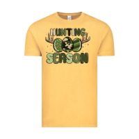 Vintage Mustard hunting season Vintage Tee - MaliasSmallBusiness