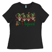 Black Elf squad skulls Ladies Tee - FaDigitalArtStudio