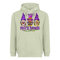 Matcha I need more beads with gnomies Heavyweight Hoodie - HowdyJamesFarm