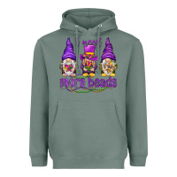 Sage I need more beads with gnomies Heavyweight Hoodie - HowdyJamesFarm