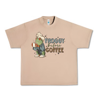 Burro froggy before coffee Urban Heavy Tee - MaliasSmallBusiness