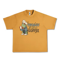 Peanut Butter froggy before coffee Urban Heavy Tee - MaliasSmallBusiness