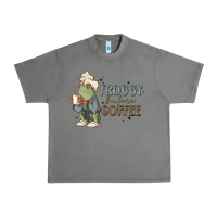 Tornado froggy before coffee Urban Heavy Tee - MaliasSmallBusiness