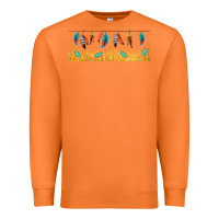 Carrot native American feathers Premium Sweatshirt - TumblerDesignByShophia