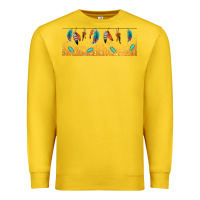 Lemon native American feathers Premium Sweatshirt - TumblerDesignByShophia