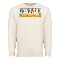 Sandshell native American feathers Premium Sweatshirt - TumblerDesignByShophia