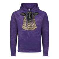 Cloud Purple Suffolk Sheep Head Vintage Hoodie - LillyAllenDesigns