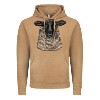 Vintage Camel Suffolk Sheep Head Vintage Hoodie - LillyAllenDesigns
