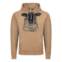Vintage Coffee Suffolk Sheep Head Vintage Hoodie - LillyAllenDesigns