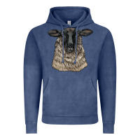 Vintage Denim Suffolk Sheep Head Vintage Hoodie - LillyAllenDesigns
