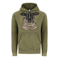 Vintage Olive Suffolk Sheep Head Vintage Hoodie - LillyAllenDesigns