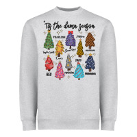 Heather Grey tis the damn season music Heavyweight Sweatshirt - MaliasSmallBusiness
