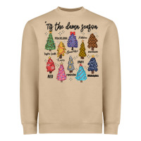 Mushroom tis the damn season music Heavyweight Sweatshirt - MaliasSmallBusiness