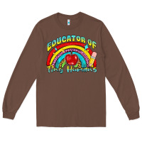 Chestnut educator of tiny humans Long Sleeve Tee - NancyCooperArtShop