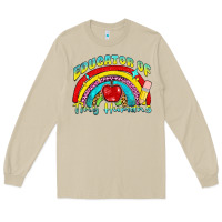Mushroom educator of tiny humans Long Sleeve Tee - NancyCooperArtShop