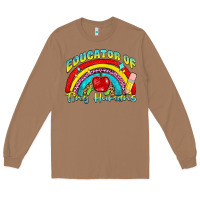 Toasted Coconut educator of tiny humans Long Sleeve Tee - NancyCooperArtShop