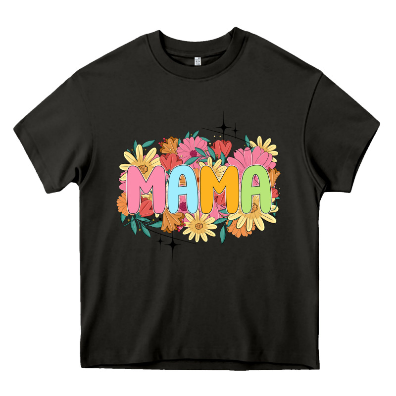 Floral Mama Heavy Core Tee by JahusDesignShop | Teevron