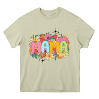 Mossy floral mama Heavy Core Tee - JahusDesignShop