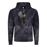 Cloud Black suffolk baby sheep Vintage Hoodie - LillyAllenDesigns