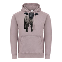 Vintage Zinc suffolk baby sheep Vintage Hoodie - LillyAllenDesigns