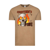 Vintage Coffee everythings fine Vintage Tee - JahusDesignShop