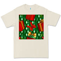 Bone christmas surprise gift box seamless pattern Premium Tee - BundleAndBundleShop