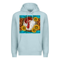 Blue Mist western rooster Premium Hoodie - TumblerDesignByShophia